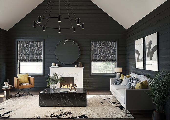 Willow Field, Onyx - Motorised Roman Blind - Image 8